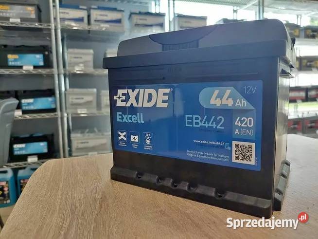 Akumulator 44Ah 400A Exide Excell DARMOWY DOWÓZ Tychy
