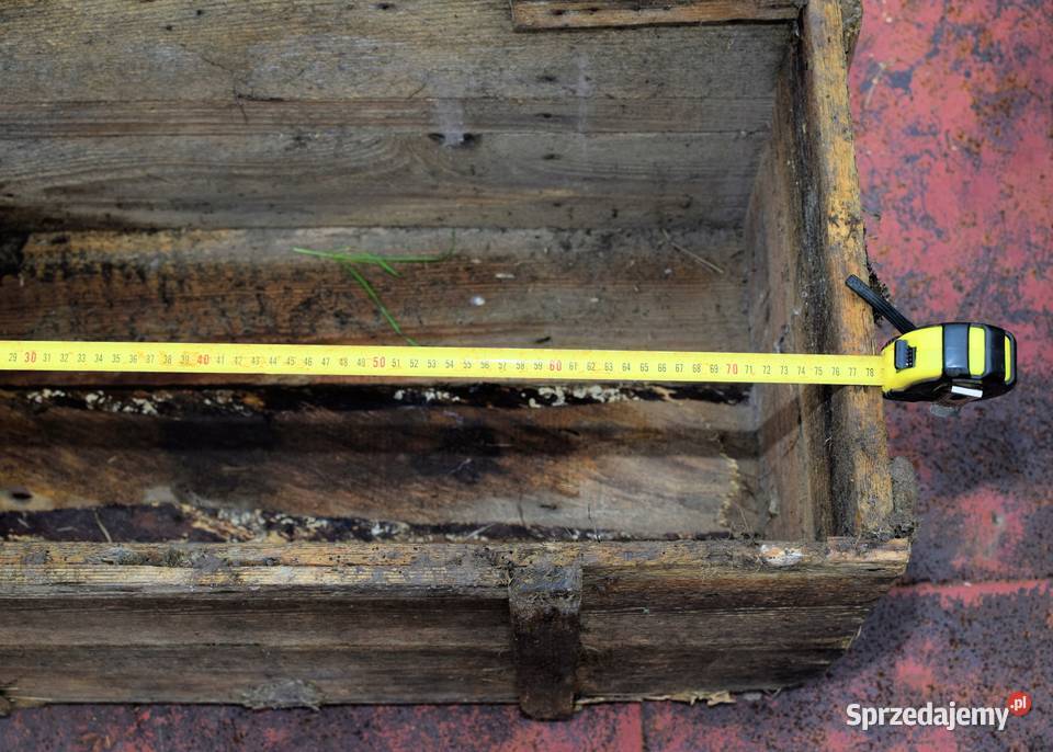 Stara drewniana skrzynia pojemnik Meble Iwierzyce