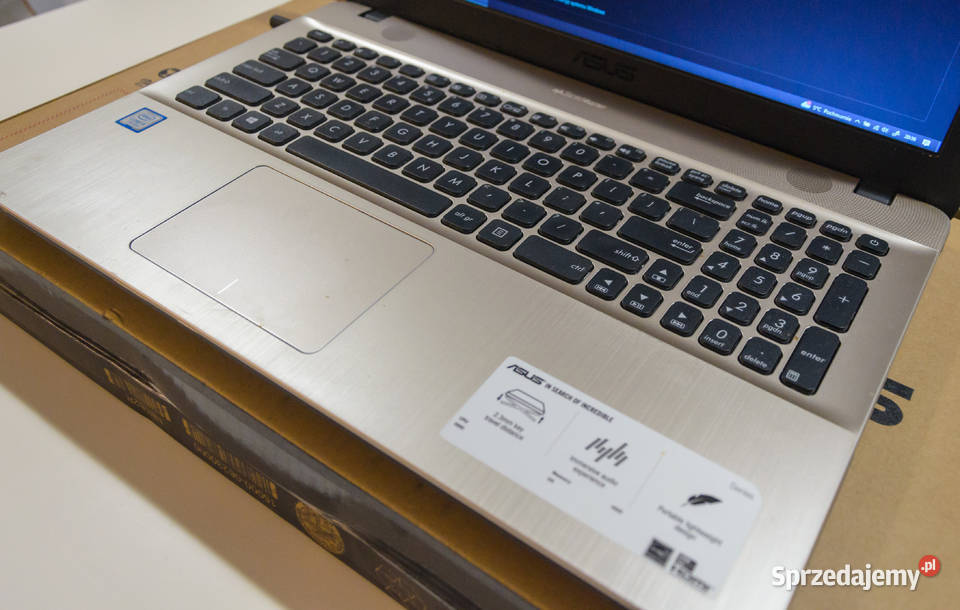 Laptop ASUS R541UADM1287D i37100U8GB1TBDVD FHD matowa Częstochowa sprzedam