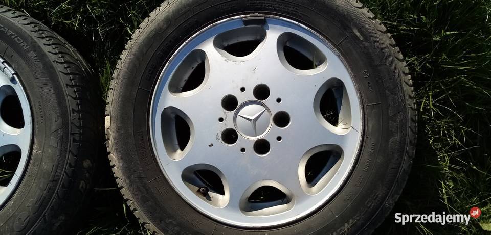 Koła aluminiowe 2 15 Mercedes W124 W201 W202 Motoryzacja Radzymin sprzedam