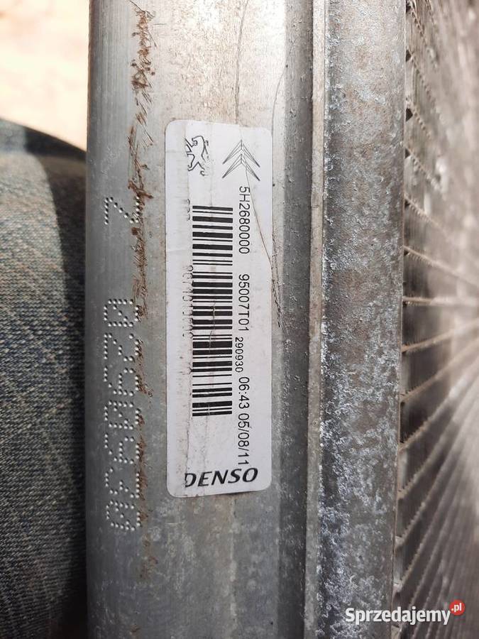 Chłodnica wody Peugeot 207 Radom