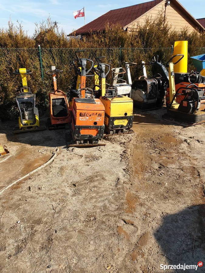 Zagęszczarka zagęszczarki 60 do 1000 wynajem