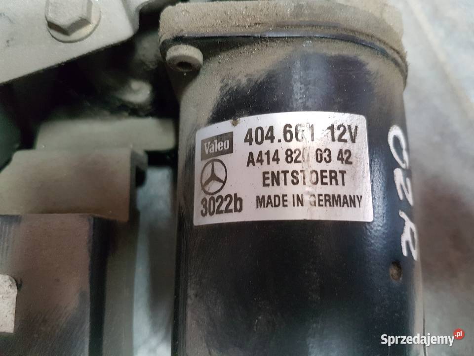 MERCEDES VANEO MECHANIZM WYCIERACZEK SILNIK wielkopolskie Turek