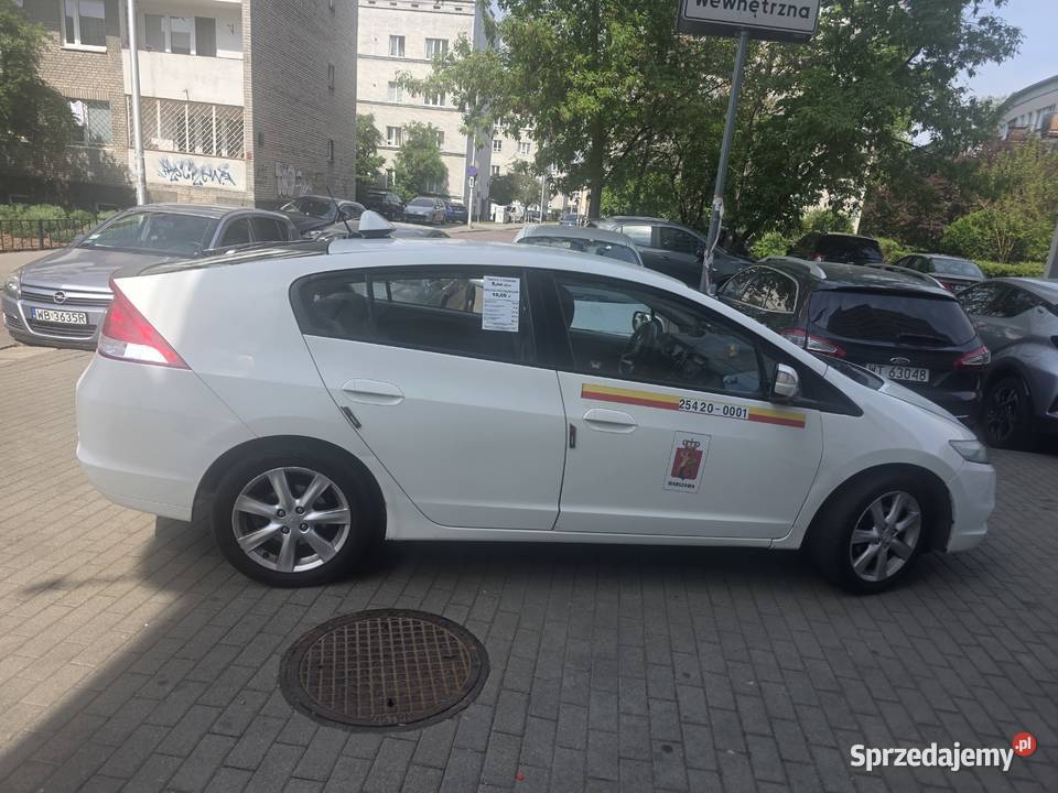 Honda insight hybryda gaz taxi hybryda mazowieckie