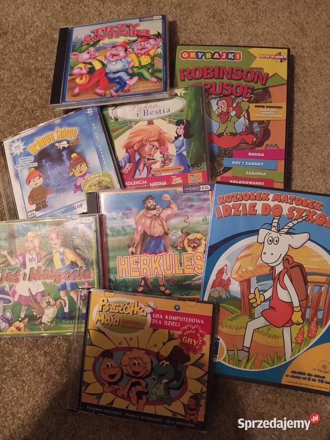 Płyty CD z bajkami dzieci Strzelce Wielkie