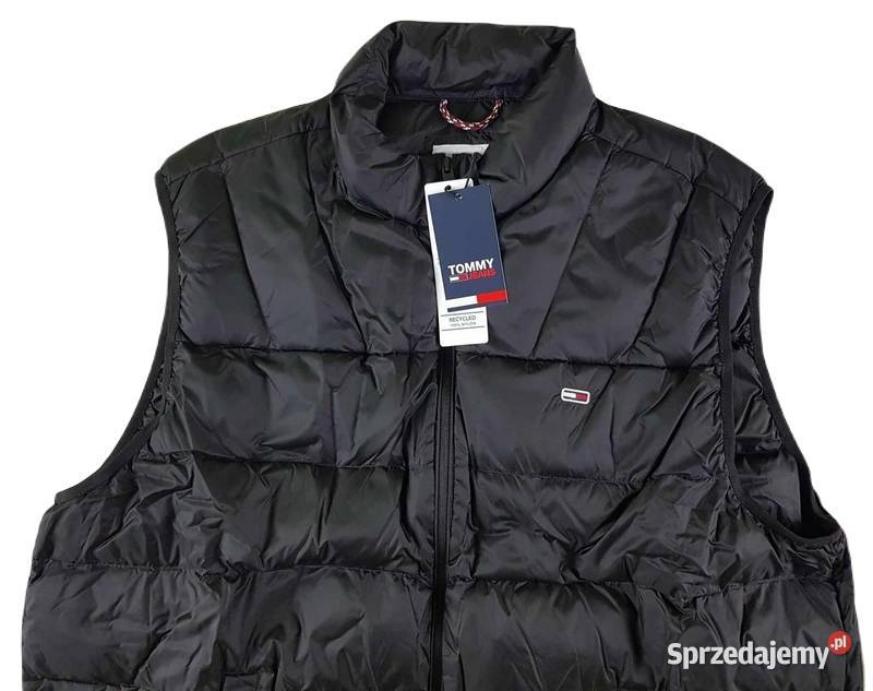 Męska kamizelka Tommy Jeans kaczy puch czarna Kurtki i płaszcze Tarnowskie Góry sprzedam