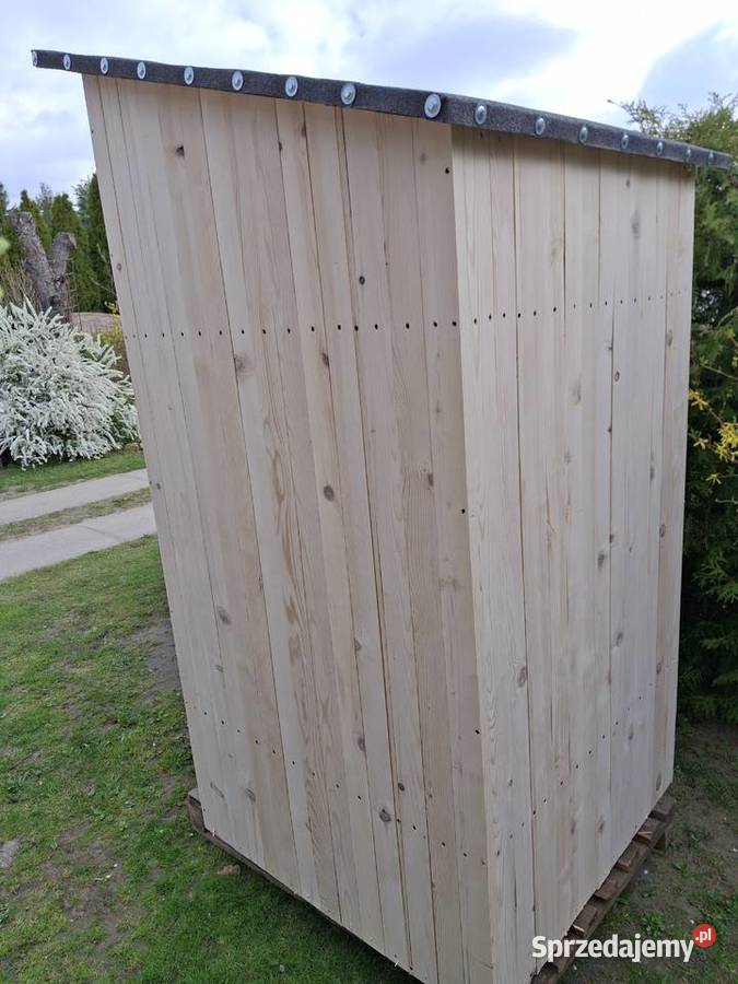 Toaleta drewniana Wc na działkę Lipienice