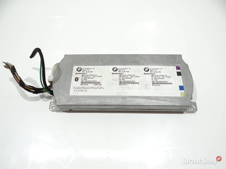 MODUŁ STEROWNIK BLUETOOTH BMW E60 E61 9224422 Pozostałe Strzyżewice