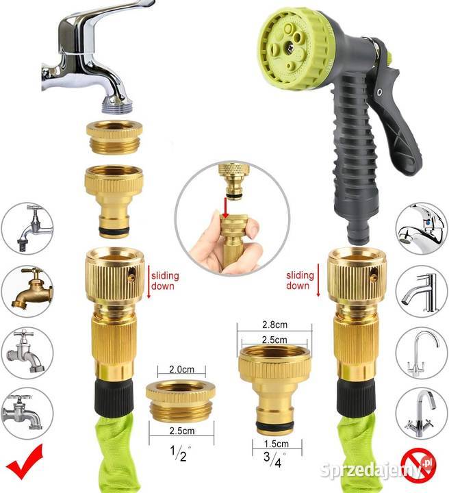 Jobonet rozciągliwy wąż ogrodowy 15 M Zamość