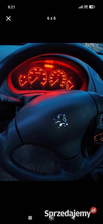 Peugeot 206 11 benzyna benzyna Białystok