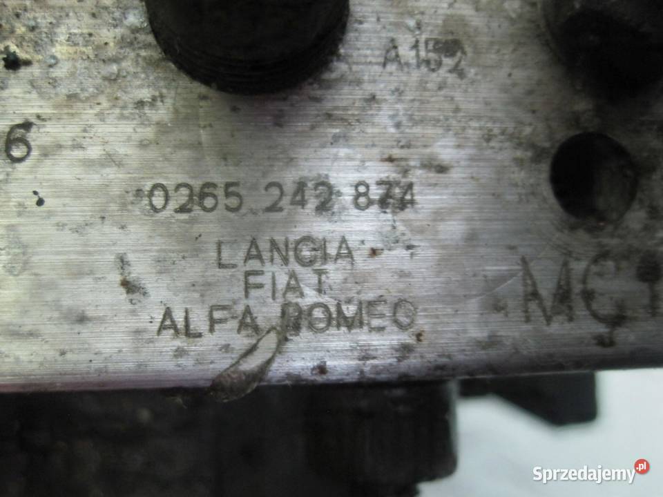 PANDA III 13r pompa ABS 0265242874 0265956009 osobowe Pompy hamulcowe