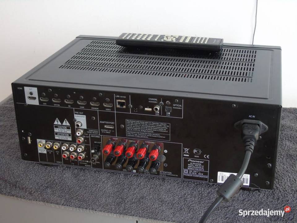 Amplituner Pioneer VSX527 RDS USB HDMi pilot Jasło