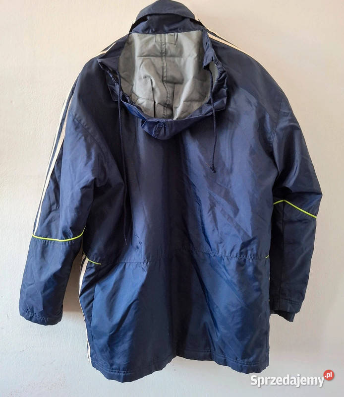 Kurtka vintage Adidas granatowa z neonowymi Zielona Góra