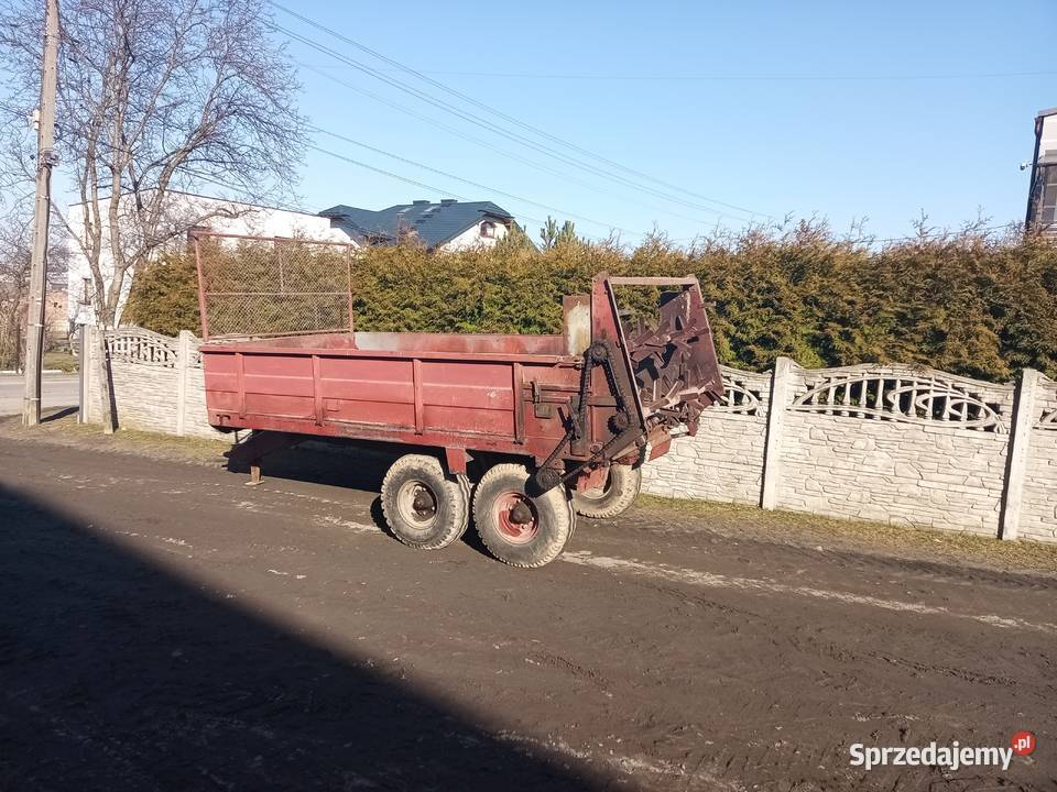 Rozrzutnik obornika tandem 6t Tychy