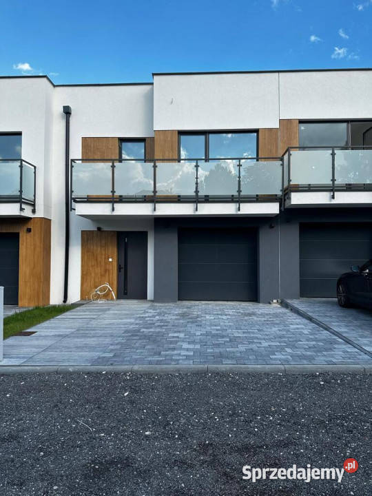 Nowy dom w zabudowie bliźniaczej 119 m2 Sprzedaż Piotrków Trybunalski
