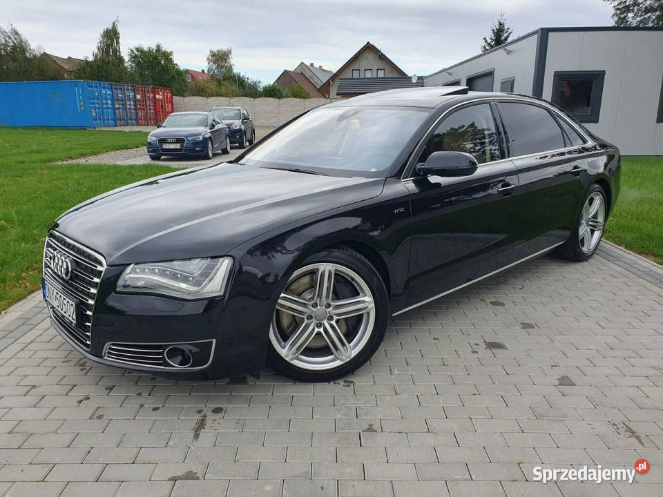 Audi A8 W12 63 500 Full Raty Zamiana D4 2010 bluetooth A8 opolskie Strobice
