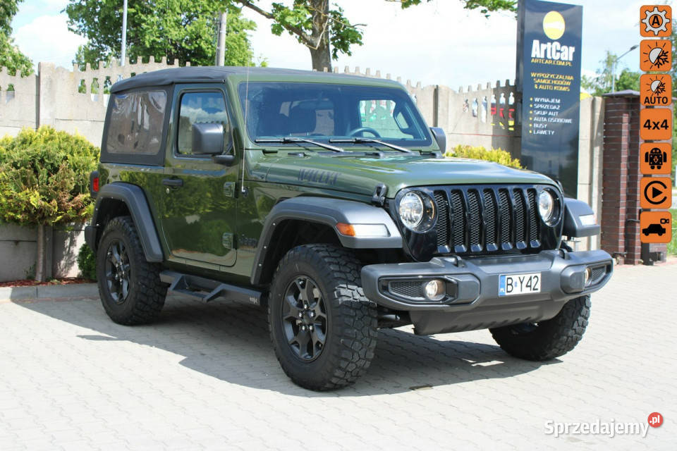 Jeep Wrangler Williz Sport 36 V6 284 4x4 Automat system Start-Stop Zambrów