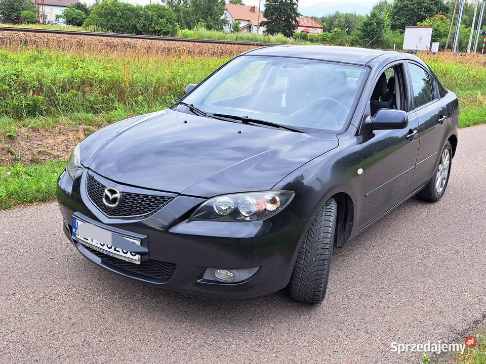 Sprzedam ładną Mazdę 3 16 benzyna 2005r sedan 101KM Żyrardów