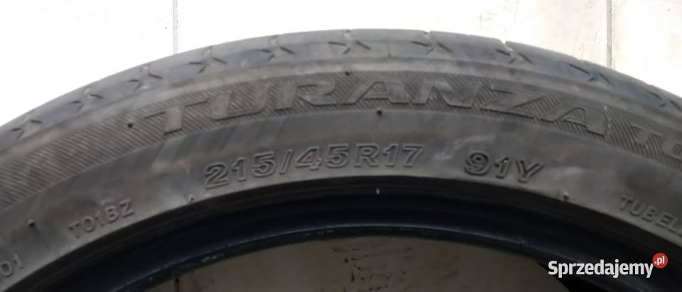 Opony Bridgestone 215x45x17 lato