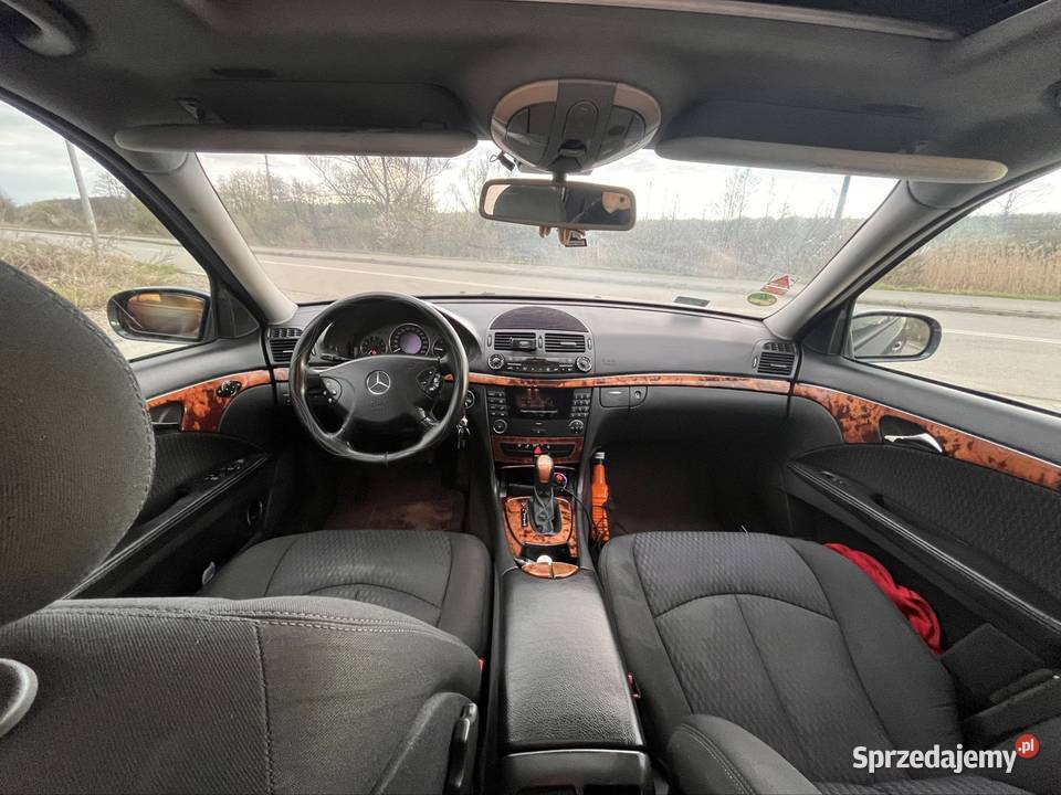 Mercedes w211 2002 sedan sprzedamzamienie granatowy Wieliczka sprzedam