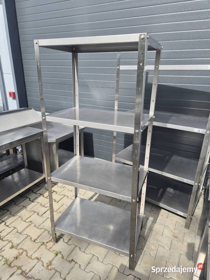 Regał Gastronomiczny Stal Nierdzewna Regulowane Ostrów Wielkopolski sprzedam