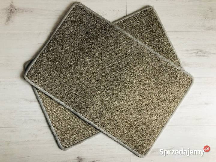 NOWY chodniczek dywan dywanik szary 2 sztuki 1cm Dywany i wykładziny Łódź
