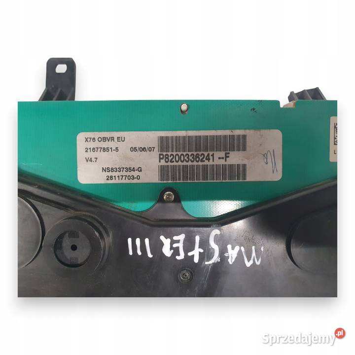 LICZNIK ZEGARY P8200336241F Renault Kangoo 15 Chełm