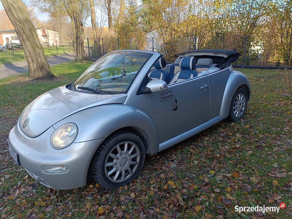 VW Beetle cabrio 20 pb automat2005r Stan Niski 132000km Zgierz