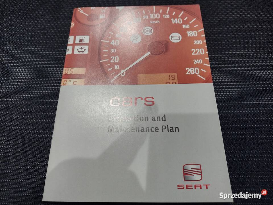 Seat 1999 Książka Gwarancyjna Serwisowa CZYSTA Poradniki, albumy i reportaże Łódź