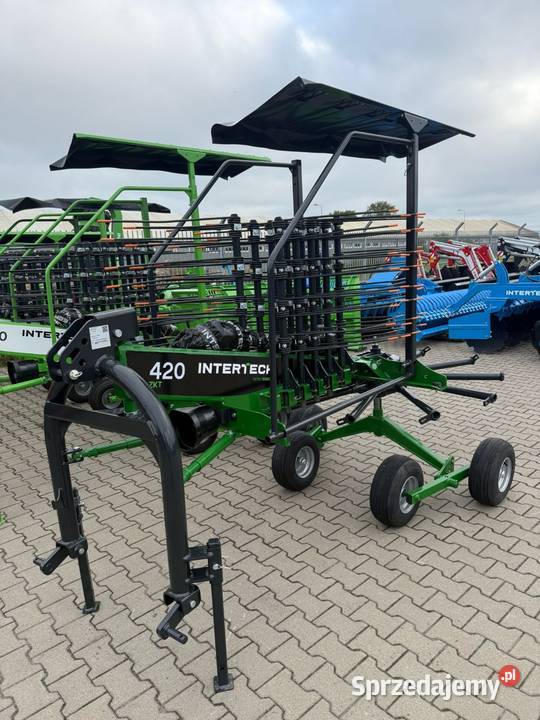 Zgrabiarka karuzelowa INTERTECH ZKT420 trwała nieuszkodzony