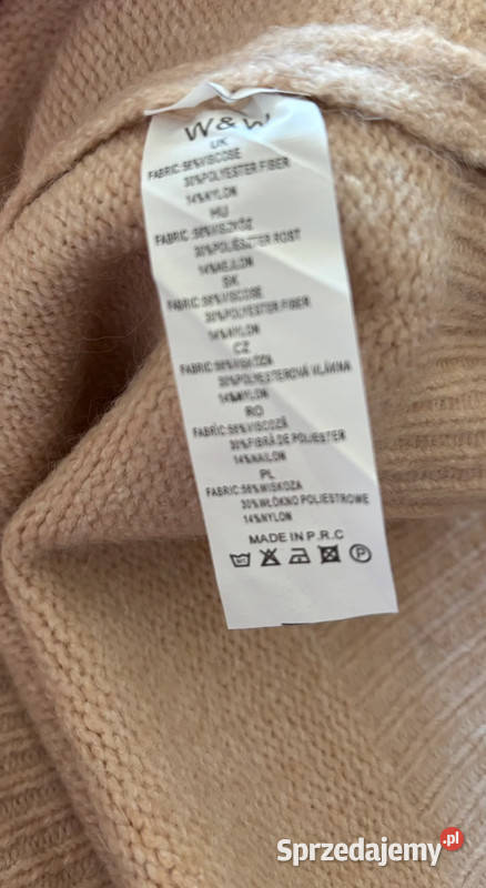 Sweter damski cekinowa kokarda Wei Wei Szczecin