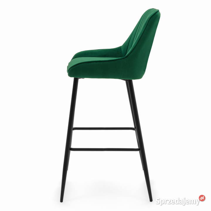 Hoker Tapicerowany Passo Butelkowa Zieleń Tarchały Małe