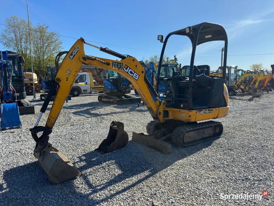 JCB 8014 Mini koparka JCB 8014 z 2017r ładna Złoczew sprzedam