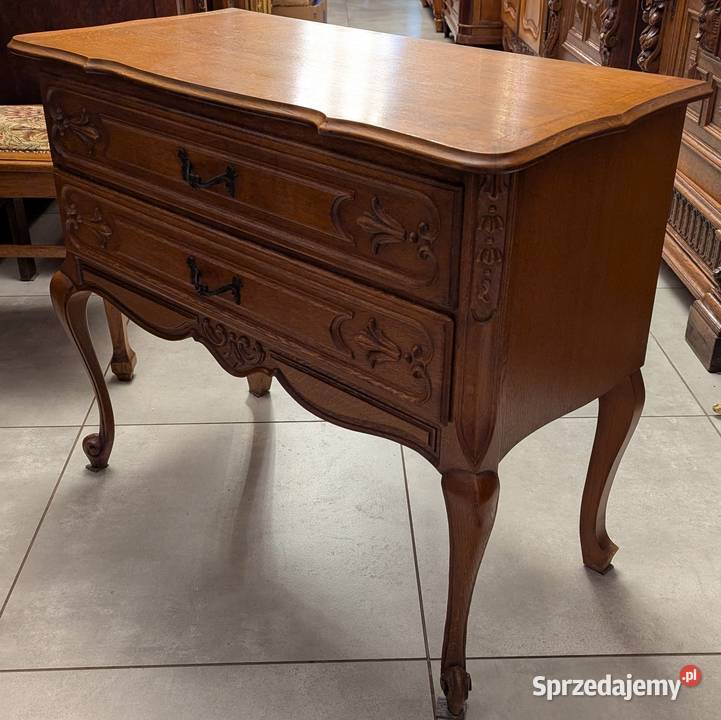 Dębowa komoda ludwikowskasklep Dąbrowa Górnicza