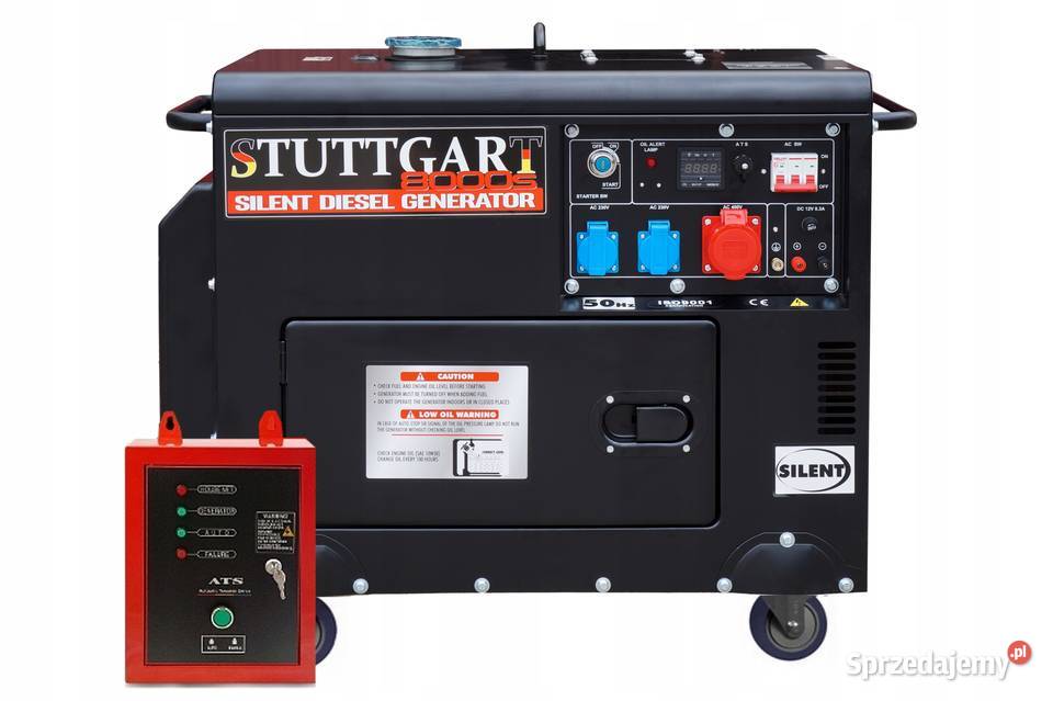 AGREGAT GENERATOR PRĄDOTWÓRCZY WYCISZONY 78kW Ząbkowice Śląskie