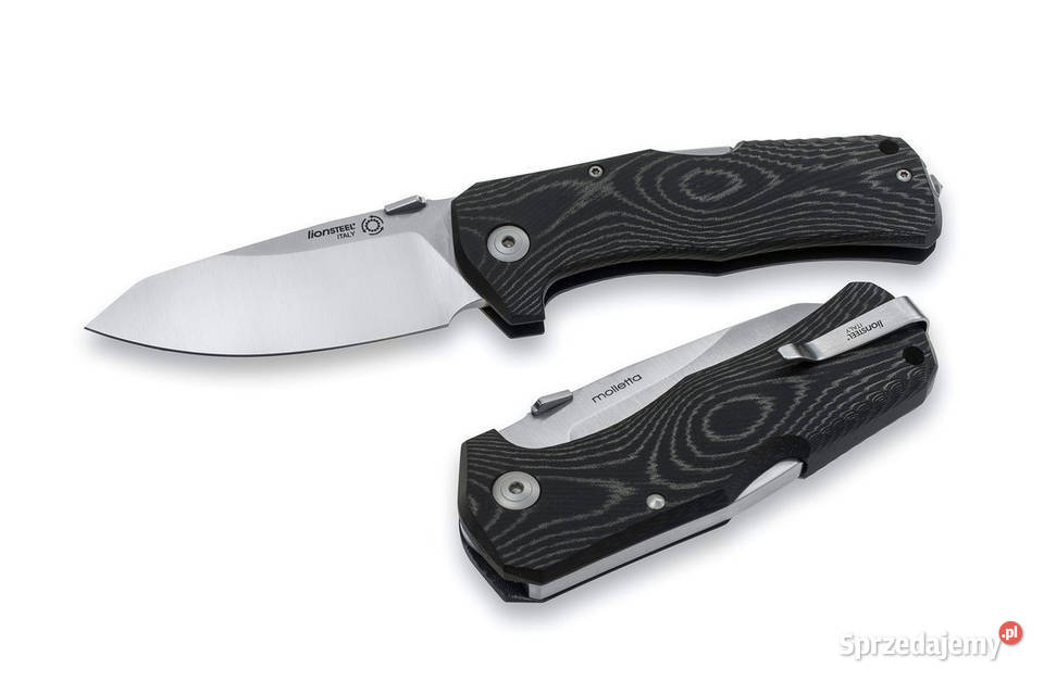 Nóż składany LionSteel TM1 Black Micarta Satin Akcesoria, narzędzia i noże Warszawa