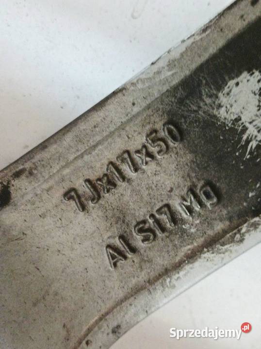 FELGA ALUMINIOWA R17 5X108 ET50 OC62MM 7JX17X50 Średnica 17" świętokrzyskie