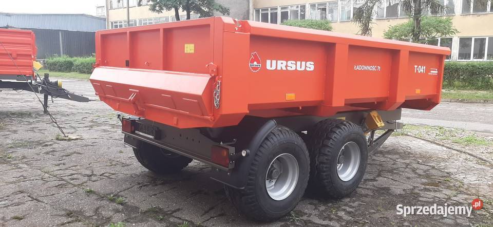 Przyczepa Ursus TandemT041 skorupa 7 ton Szczecinek