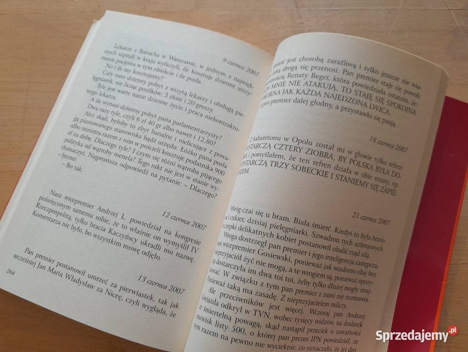 Książka Pamiętnik IV Rzepy Krzysztof Daukszewicz Dąbrowa Górnicza