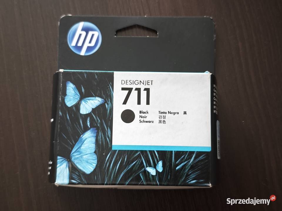 Tusz HP 711 XL CZ133A Black 80ml HP DesignJet Gdańsk