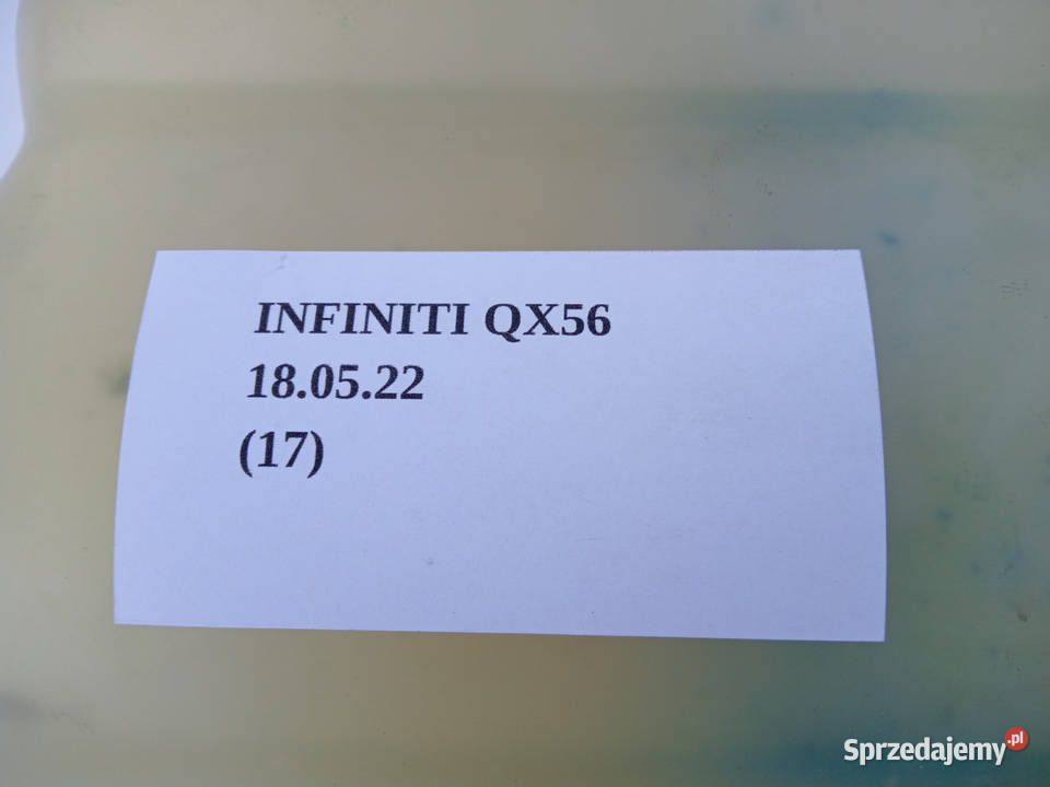 ZBIORNIK WYRÓWNAWCZY INFINITI QX56 NISSAN ARMADA osobowe wielkopolskie Nowy Tomyśl sprzedam