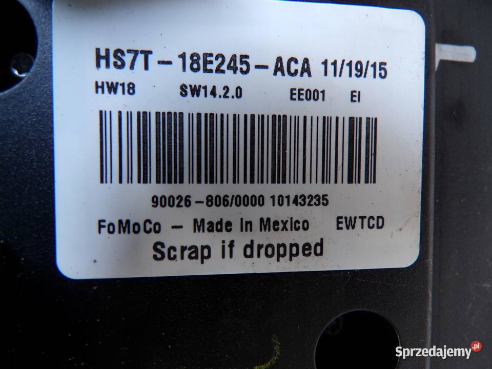 FORD MONDEO MK5 RADIO ODTWARZACZ DS7T19C107GN