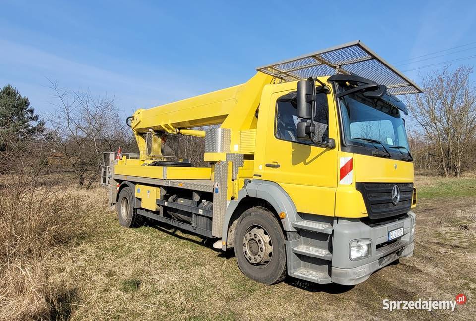 Podnośnik koszowy 35 m Wumag WT 350 zwyżka Łódź