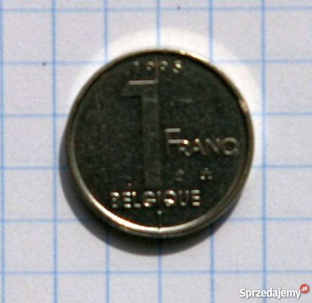 1 FRANC 1 FRANK 1995 BELGIA Piszczac