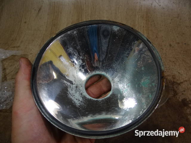odbłyśnik mosiądz i szkło IKA 160 mm AWO IFA EMW Żary