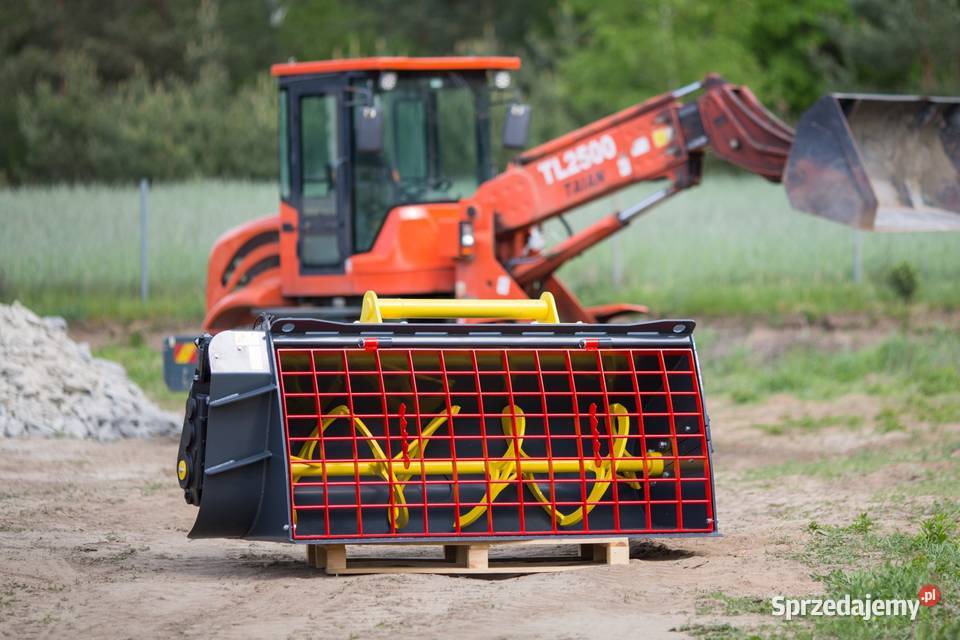 Duży łyżkowy mieszalnik do betonu hydrauliczny Katowice sprzedam
