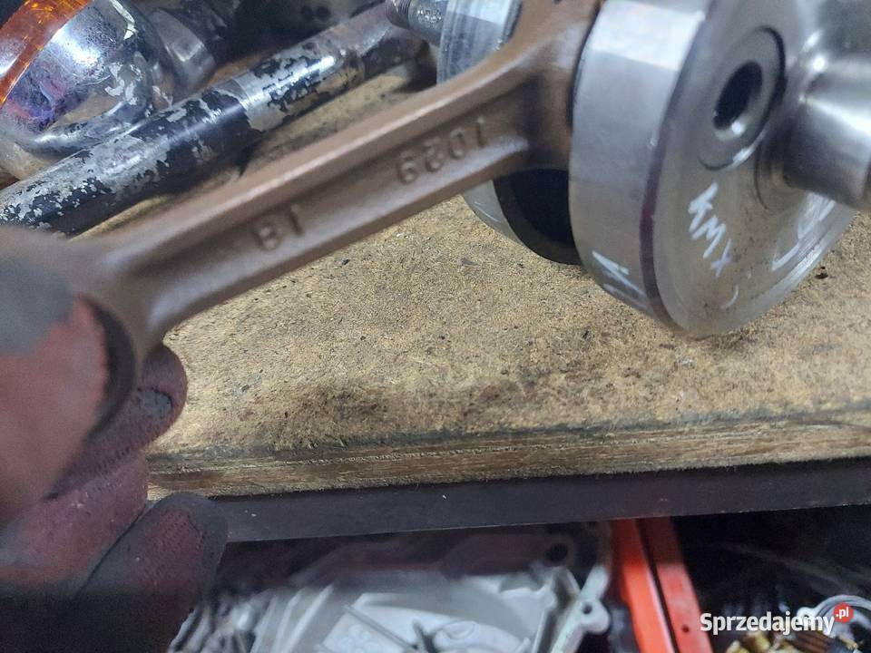 Kawasaki KMX 125 wał korbowy korbowód KMX125 Jelenia Góra sprzedam