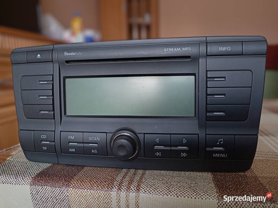 RADIO CD STREAM SKODA OCTAVIA II 0408 Radioodtwarzacze Radioodtwarzacze Książ Wielkopolski