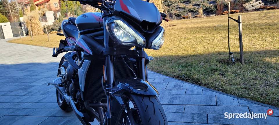 Triumph street triple 765r 2021r piękny speed naked sprzedam