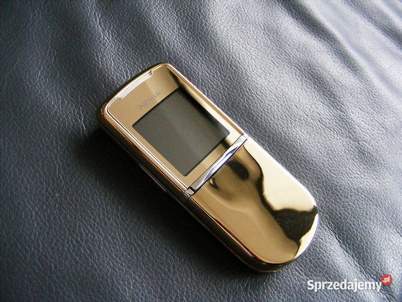 Telefon Nokia 8800 Sirocco Gold 18k ochrona